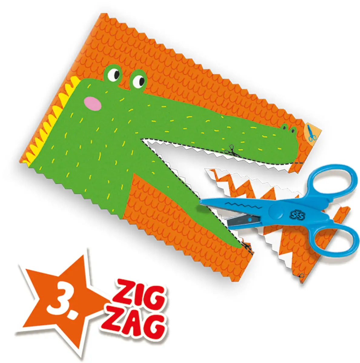 SES Creative I learn to use scissors step-by-step craft kit Photo 4