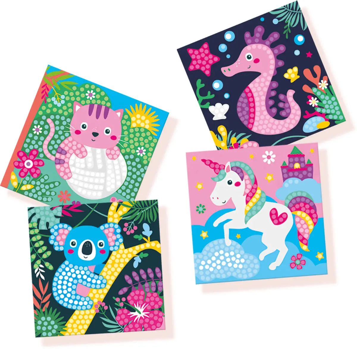 SES Creative Diamond Painting Happy Animals Craft Kit Photo 5