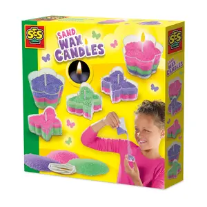 SES Creative Sand Wax Candles Craft Kit for Children