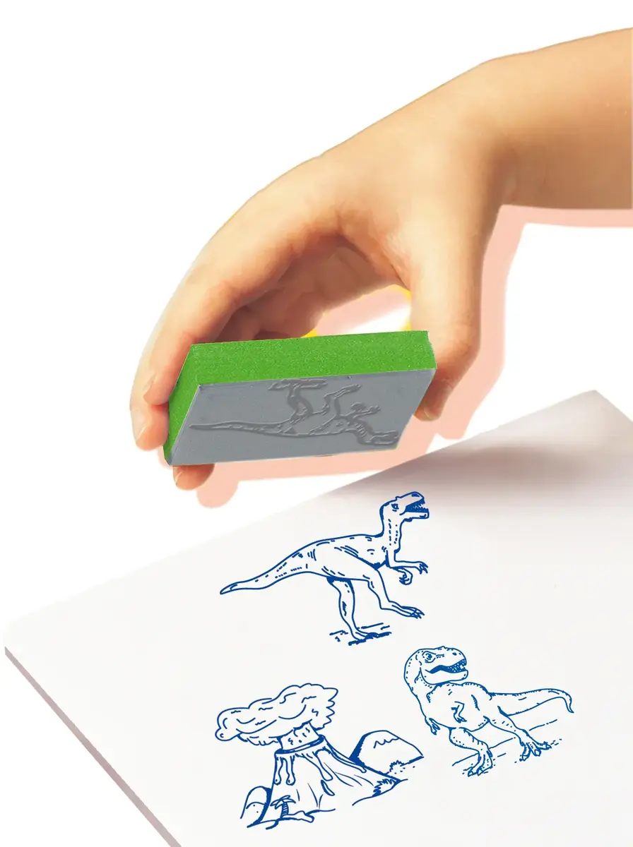 SES Creative Dinosaur Stamp Set for Kids Photo 2