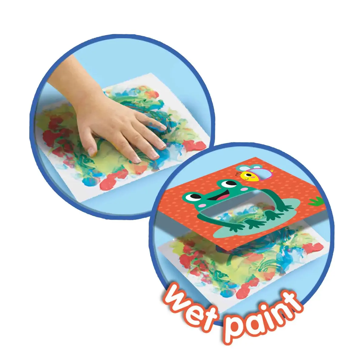 SES Creative Eco Fingerpaint Cards Coloring Set Photo 4