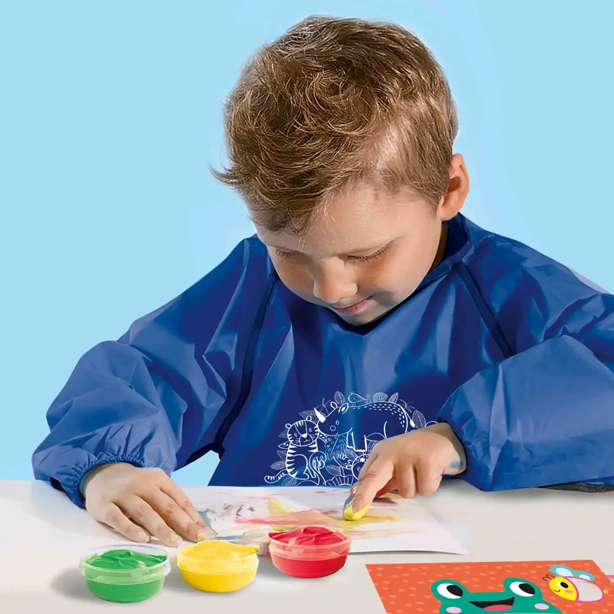 SES Creative Eco Fingerpaint Cards Coloring Set Photo 5