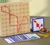 NENURODYTA_V Wood Geoboard CZS-411 Educational Toy Photo 3
