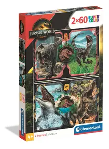 Детский пазл Clementoni Jurassic World Super Color 24830 для детей от 4 лет
