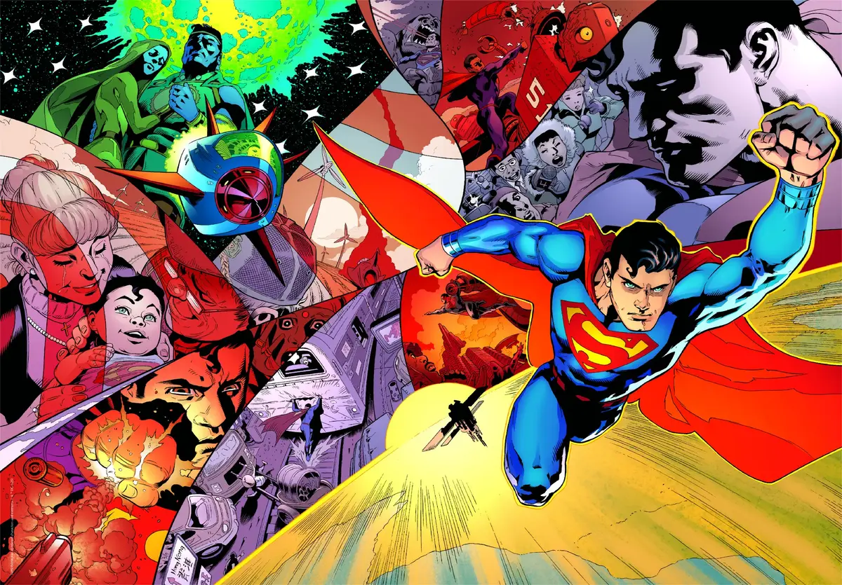 Clementoni Super Color DC Puzzle 104 Pieces Photo 2