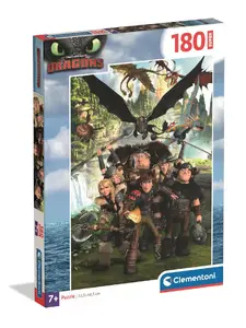 Clementoni Super Dragons Puzzle 180 Pieces