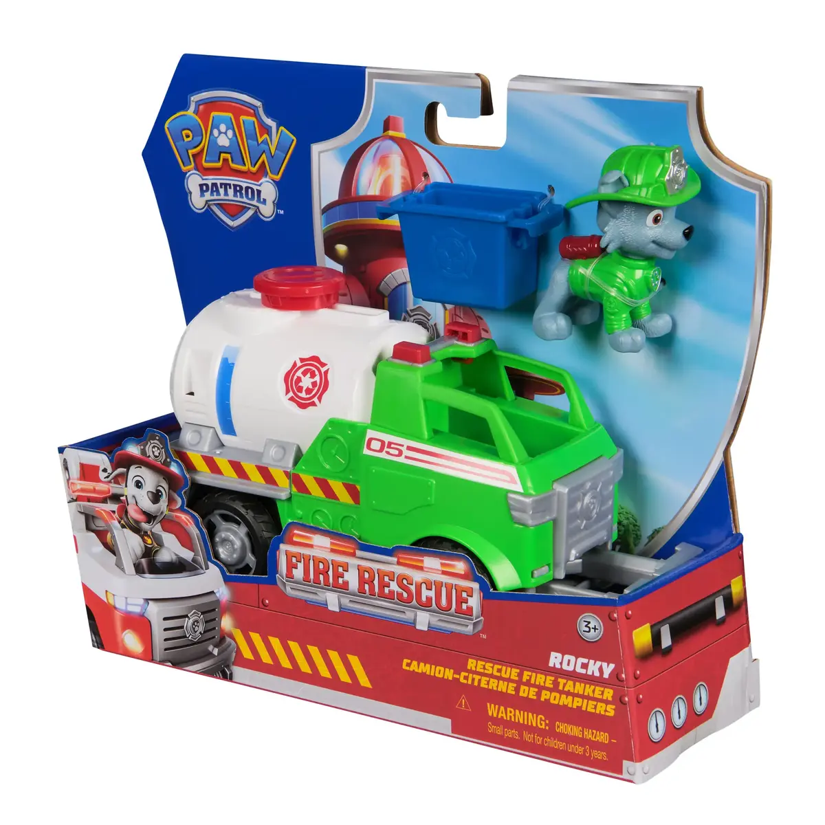 Игрушечный грузовик PAW Patrol Rocky Rescue Fire Tanker Photo 2