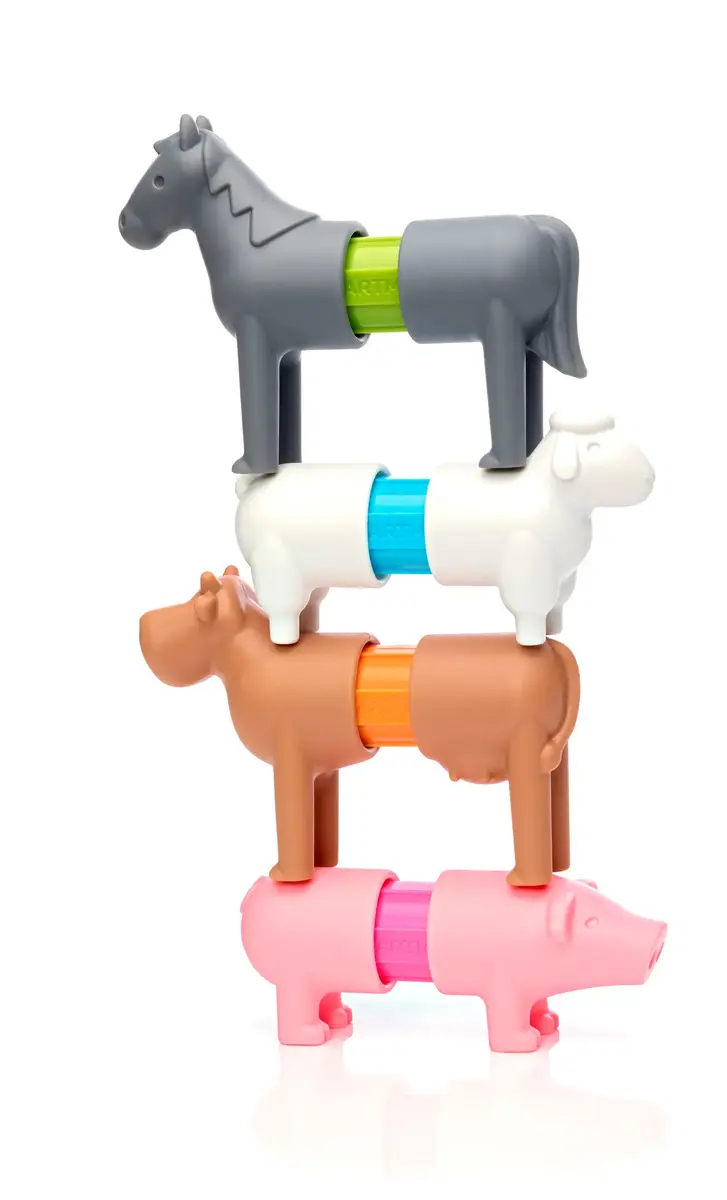 Магнитный конструктор SmartMax My First Farm Animals Photo 4