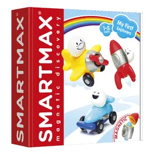 Magnētiskais konstruktors Smart Games SmartMax My First Explorers, 16 detaļas