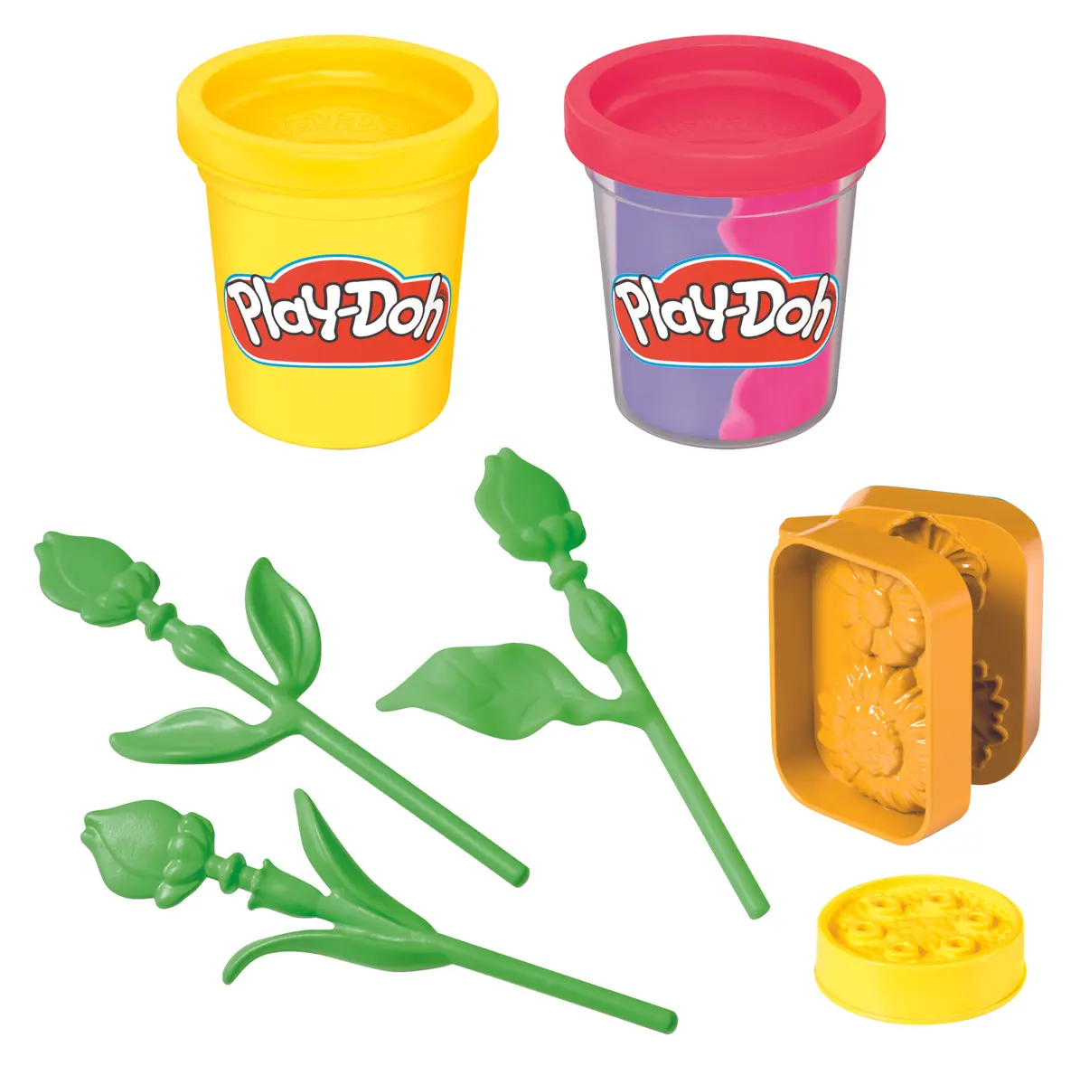 Play-Doh Lil Flowers Sunflowers and Daisies komplekts Photo 4