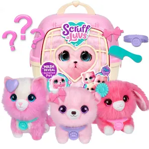 Moose Toys Scruff-a-Luvs Interactive Toy Animal Pink