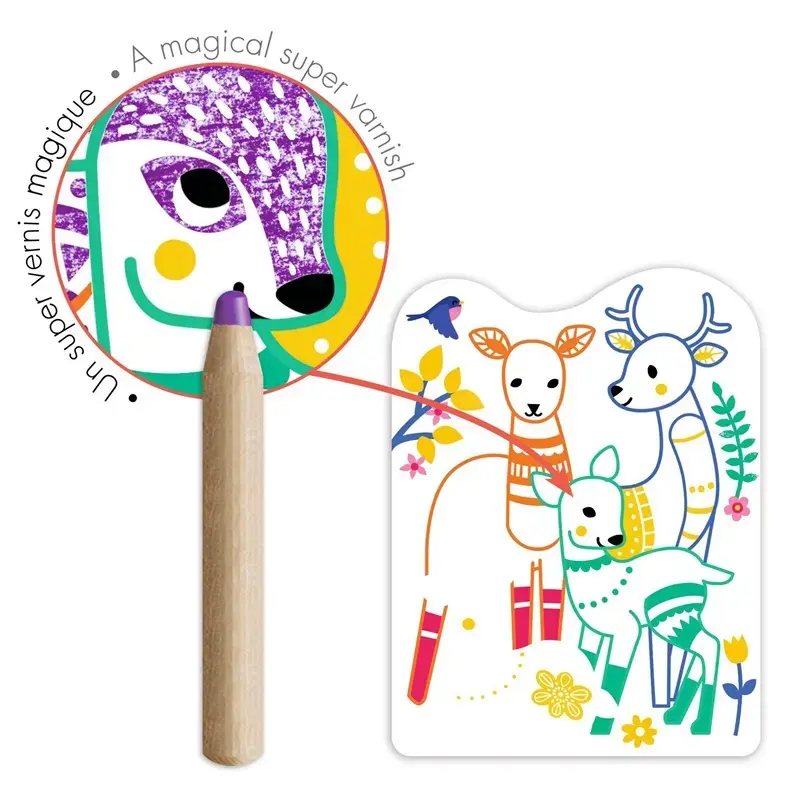 Djeco Magic Colouring Creative Kit Photo 2