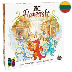 Brain Games Flamecraft Table Game, Lithuanian Edition