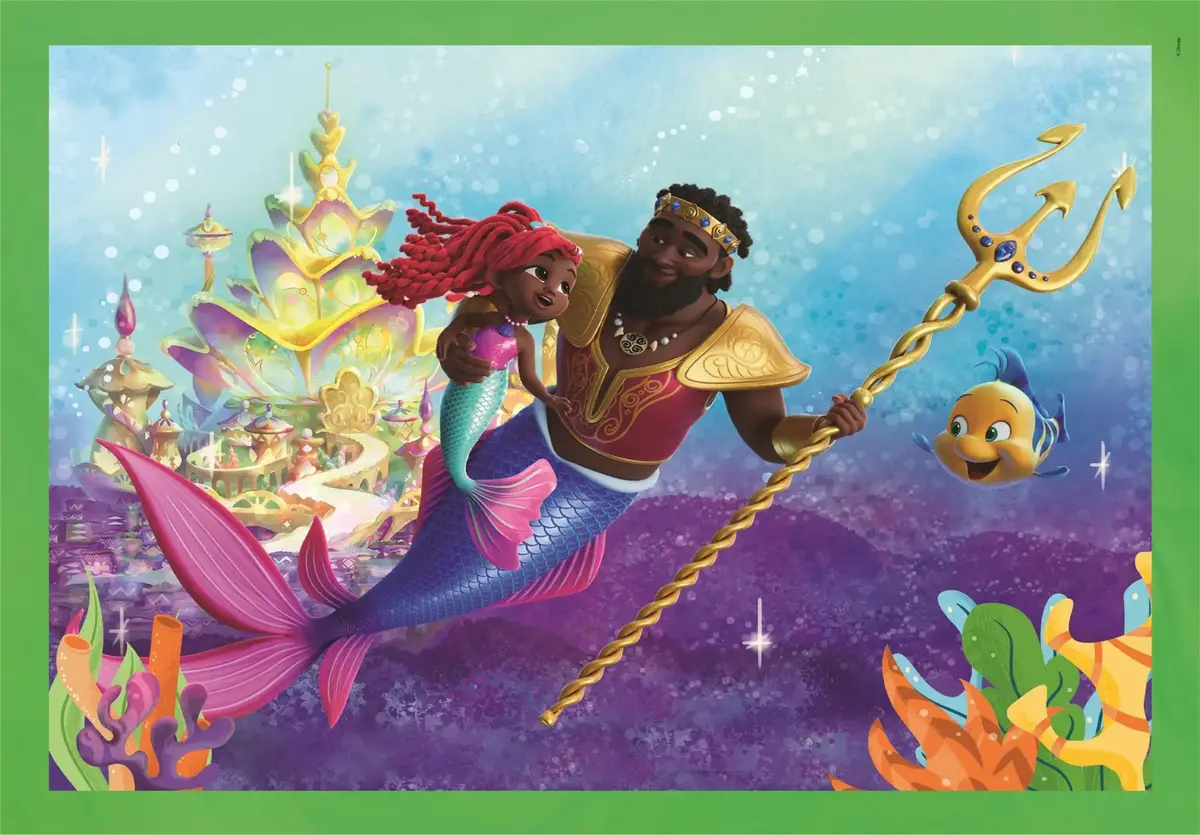 Clementoni 21533 Disney Ariel 4-in-1 Puzzle Photo 3