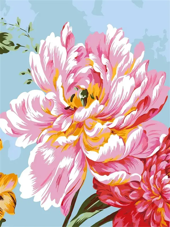 Centrum 80910 Painting by Numbers Flower Photo 2