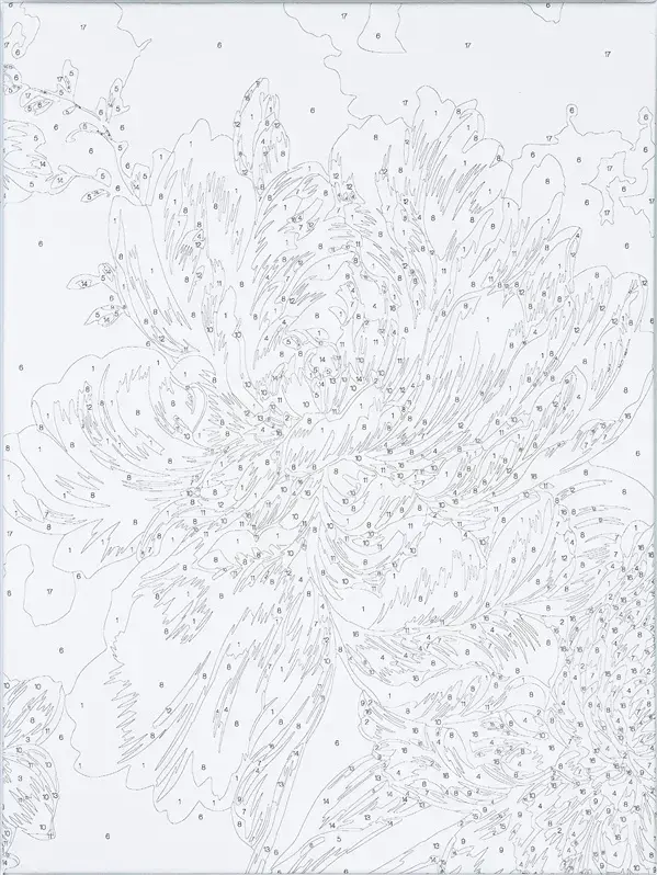 Centrum 80910 Painting by Numbers Flower Photo 3