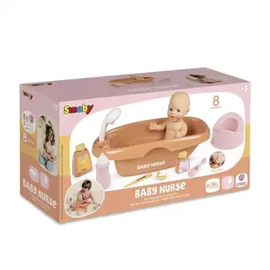 Smoby leļļu mājas vannas istabas mēbeļu un piederumu komplekts
