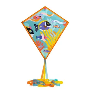 Pūķis Djeco, 70 cm x 60 cm, dažādas krāsas