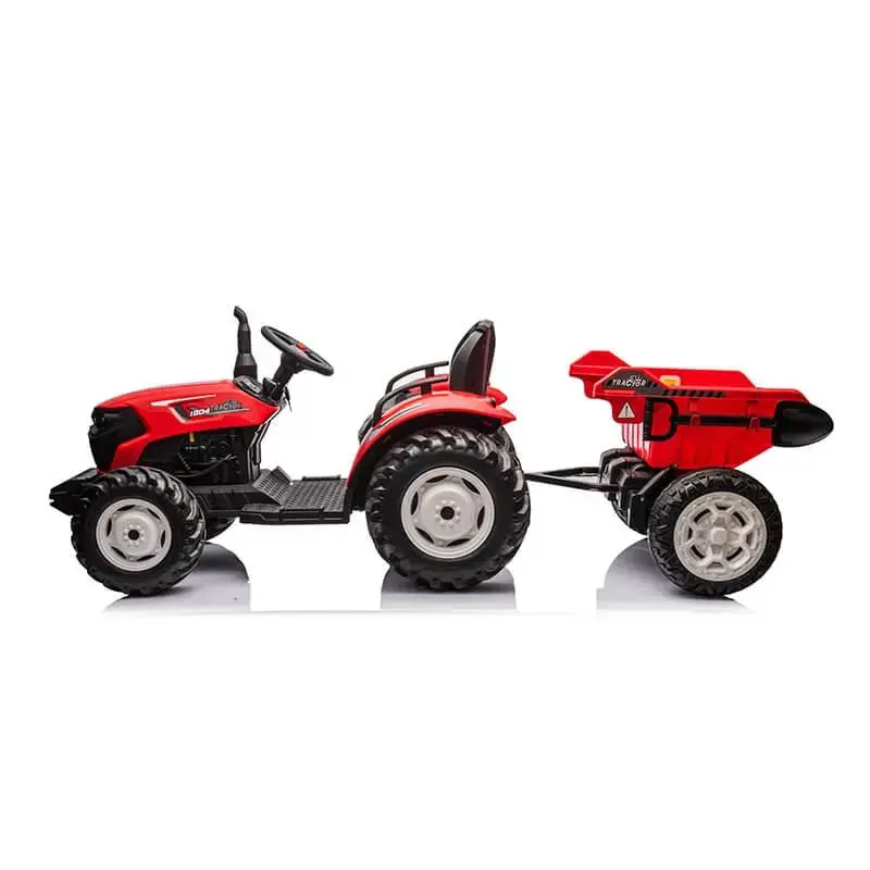 Bērnu elektriskais traktors HATIS - sarkans Photo 3