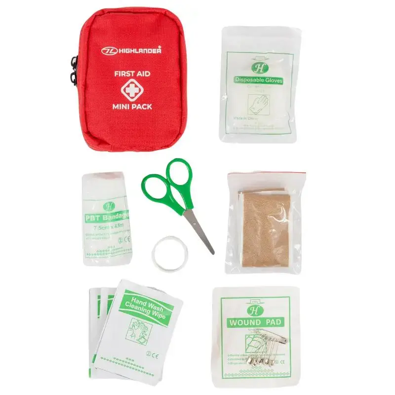 Highlander FA100MINI Travel First Aid Kit Photo 2