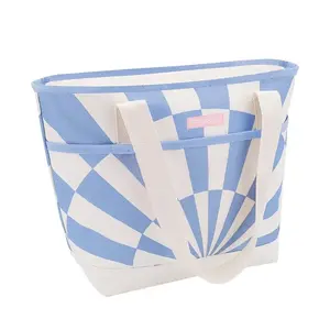 Spokey Cooler Bag, 12L, Blue/White
