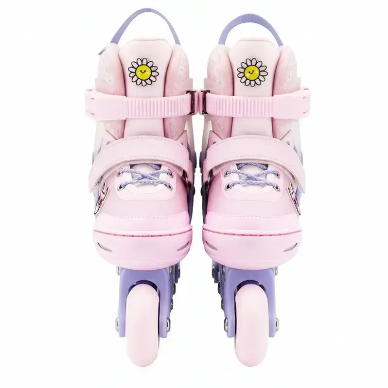 Spokey POPPY PK Roller Skates - Pink/Purple Photo 3