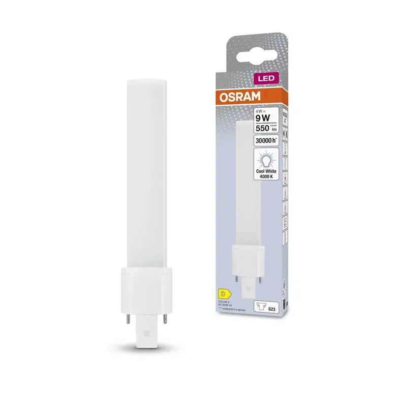 Osram LED spuldze, S15, G23 cokols