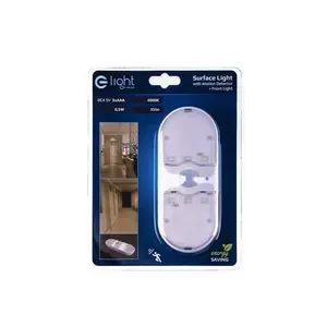 E-LIGHT EKB6622 Mounted Luminaire 0.5W 35lm 4000K Battery Powered