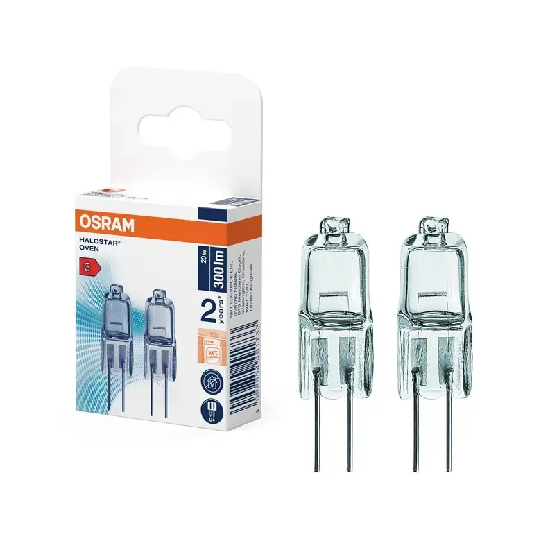 Osram 64428 Halogen Oven Lamp 20W 12V G4 Photo 3