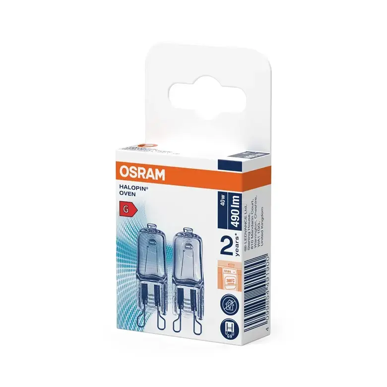Osram 66740 Halogen Oven Lamp 40W G9 Photo 3
