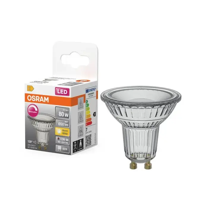 Osram LED PAR16 6.9W GU10 aptumšojama spuldze Photo 3