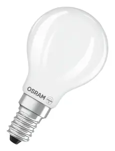 Osram LED spuldze E14 3.4W 470lm 2700K silti balta, aptumšojama