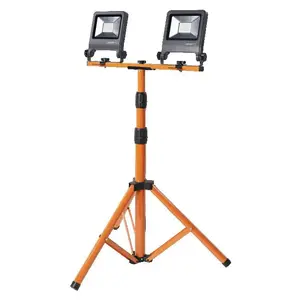 Osram LED Floodlight on Stand, 2x30W, 6000lm, IP65