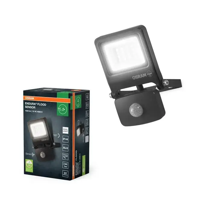 Osram LED Floodlight with Sensor 10W 1050lm 4000K Photo 3