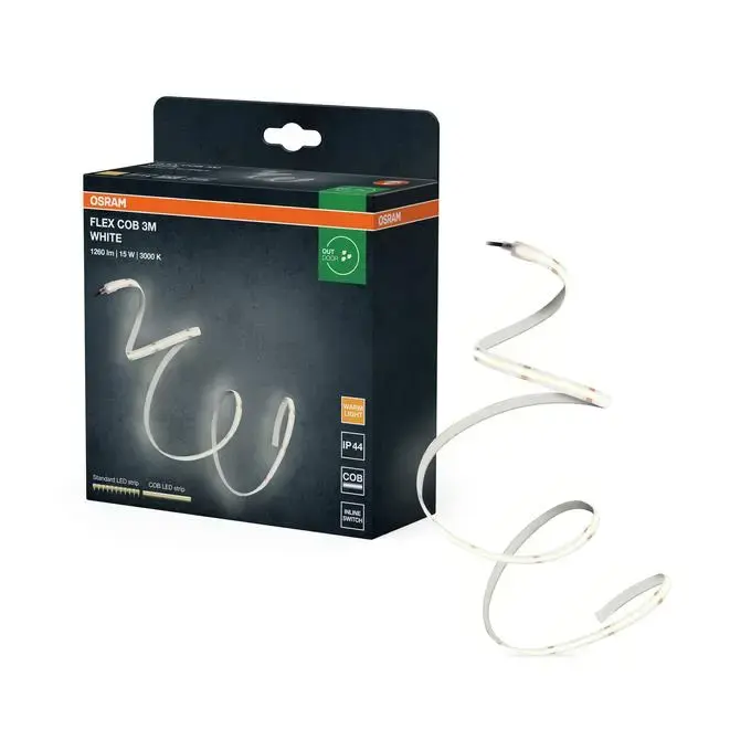 Светодиодная лента Osram Outdoor FlexCOB 15 Вт 3000K IP44 3 м Photo 2