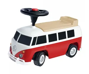 BIG VW T1 Ride-on Car for Children, Red