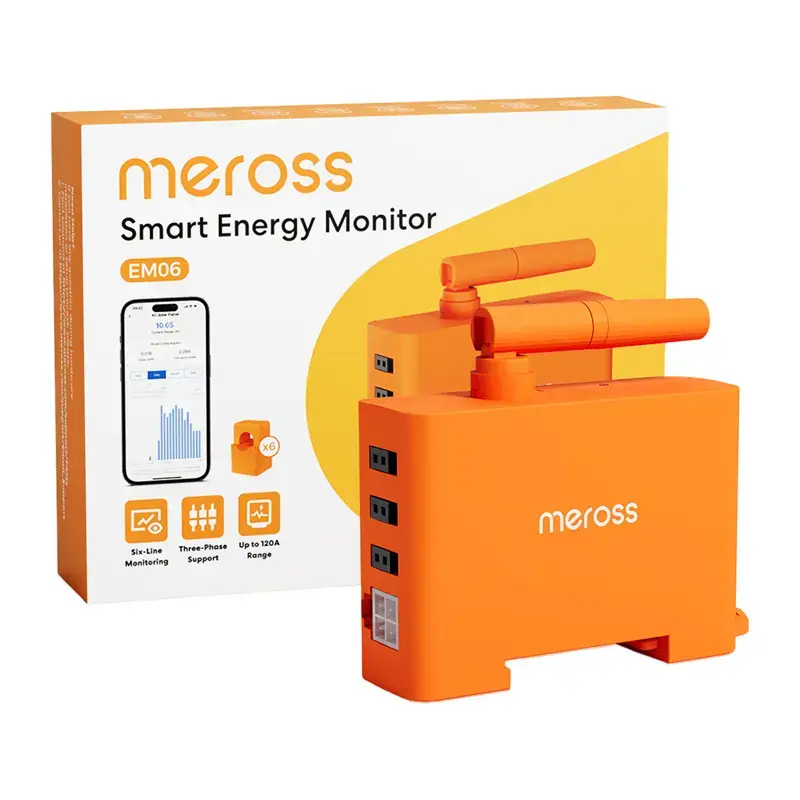 Meross EM06P-EU Smart Wi-Fi Energy Monitor Plug Photo 2