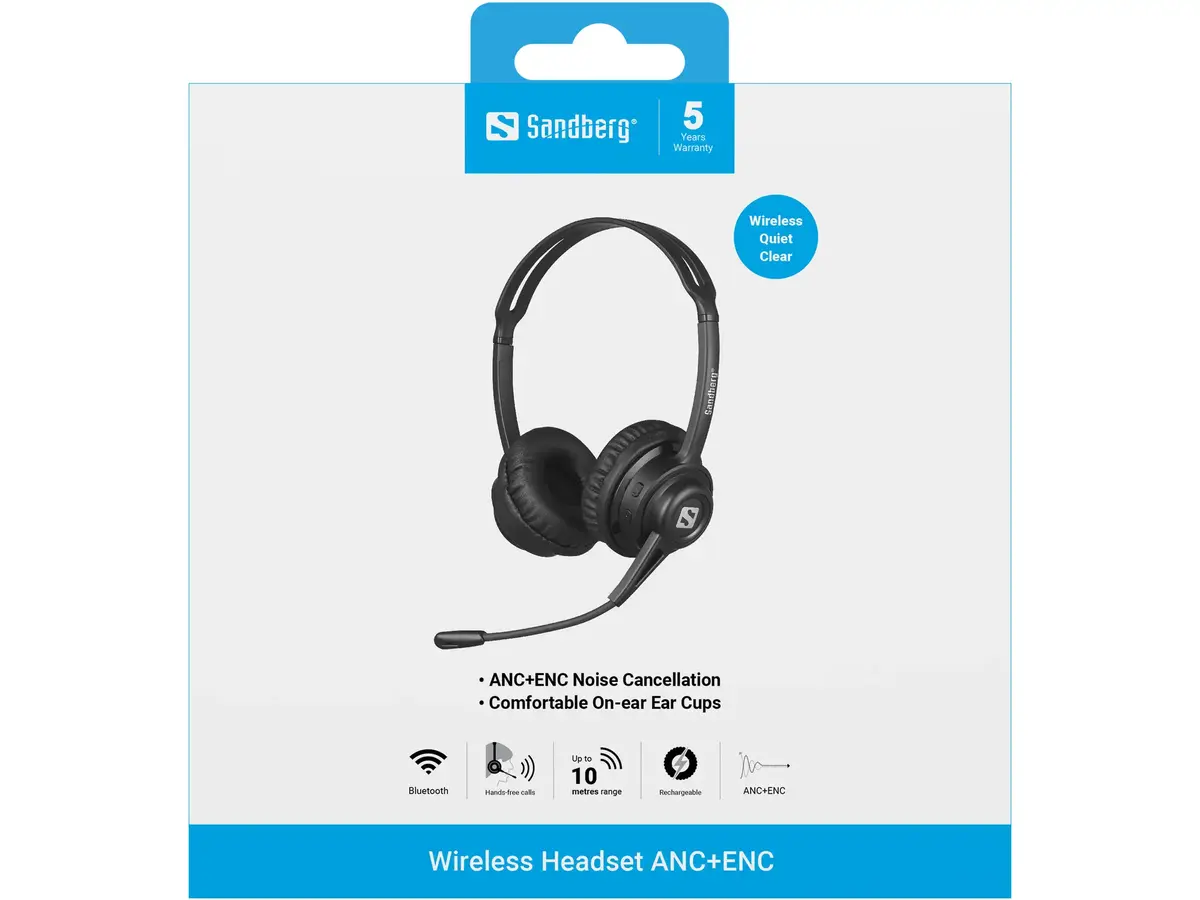 Sandberg Wireless Headset ANC+ENC Photo 9