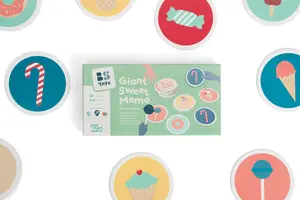 BS Toys Giant Sweet Memo Memory Game