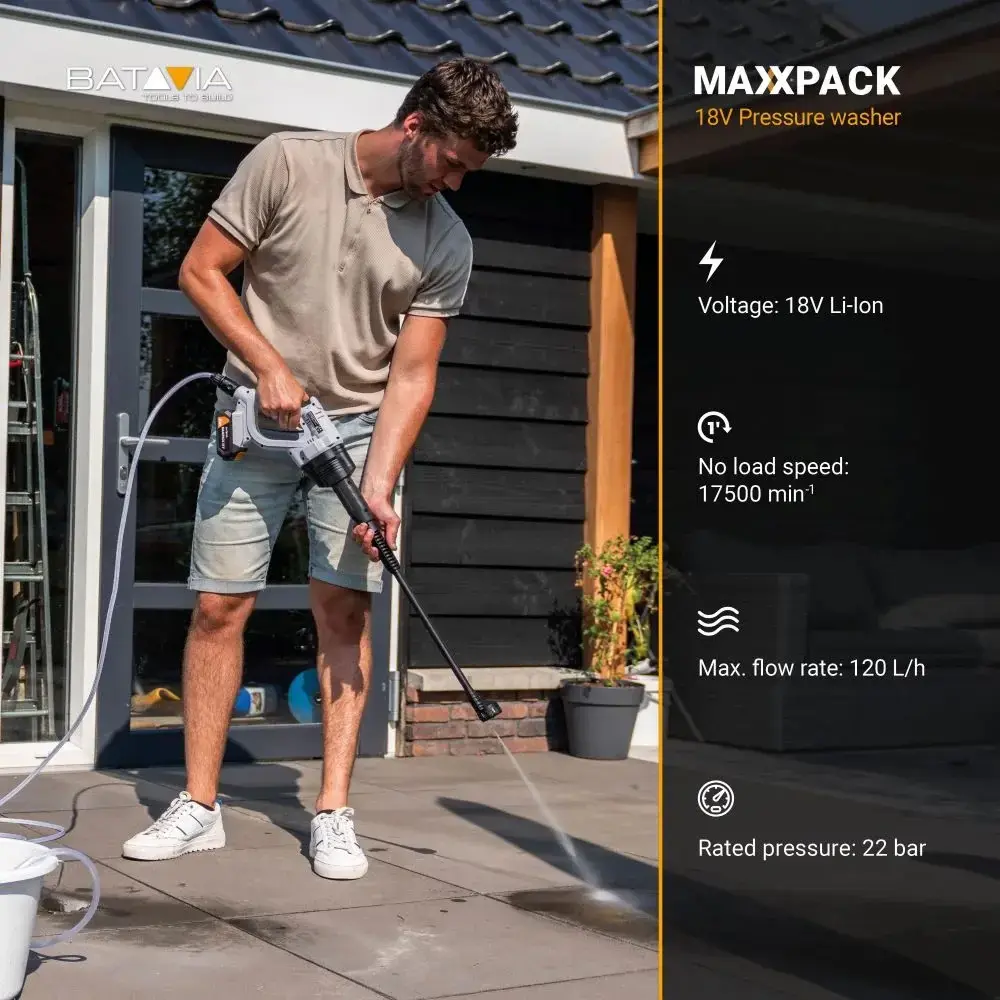 Batavia 18V Cordless Pressure Cleaner Photo 7