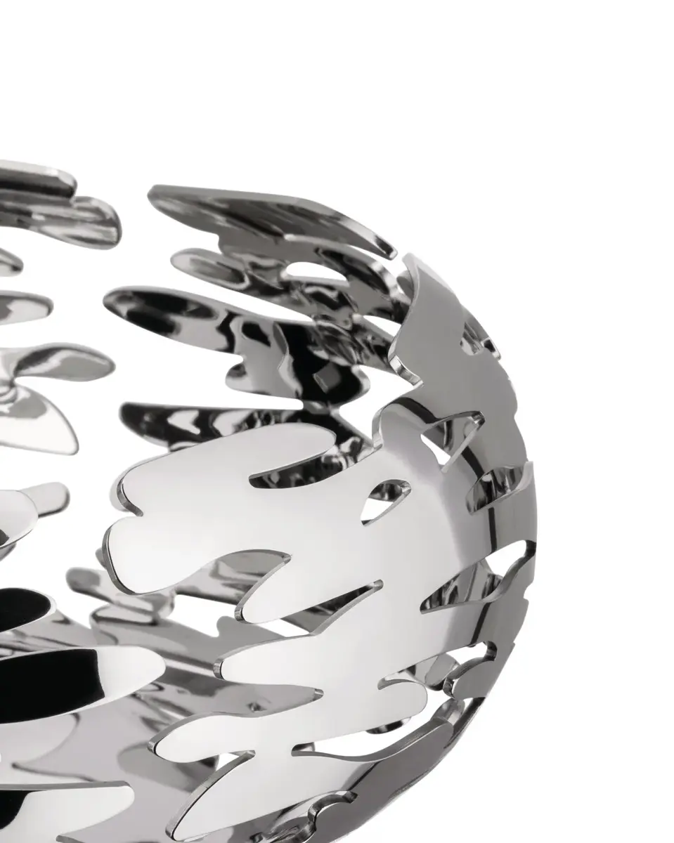 Alessi BM02 Barknest Basket Stainless Steel Photo 4