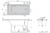 Ванна Villeroy & Boch Targa Plus 1500x700 мм Photo 2