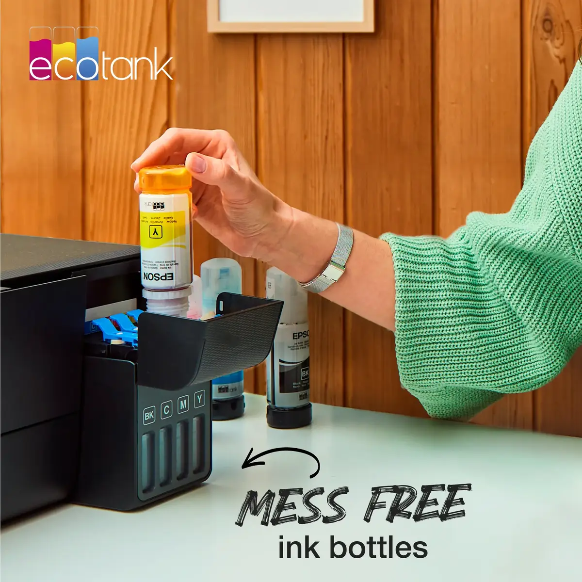 Epson 103 EcoTank Yellow Ink Bottle Photo 4