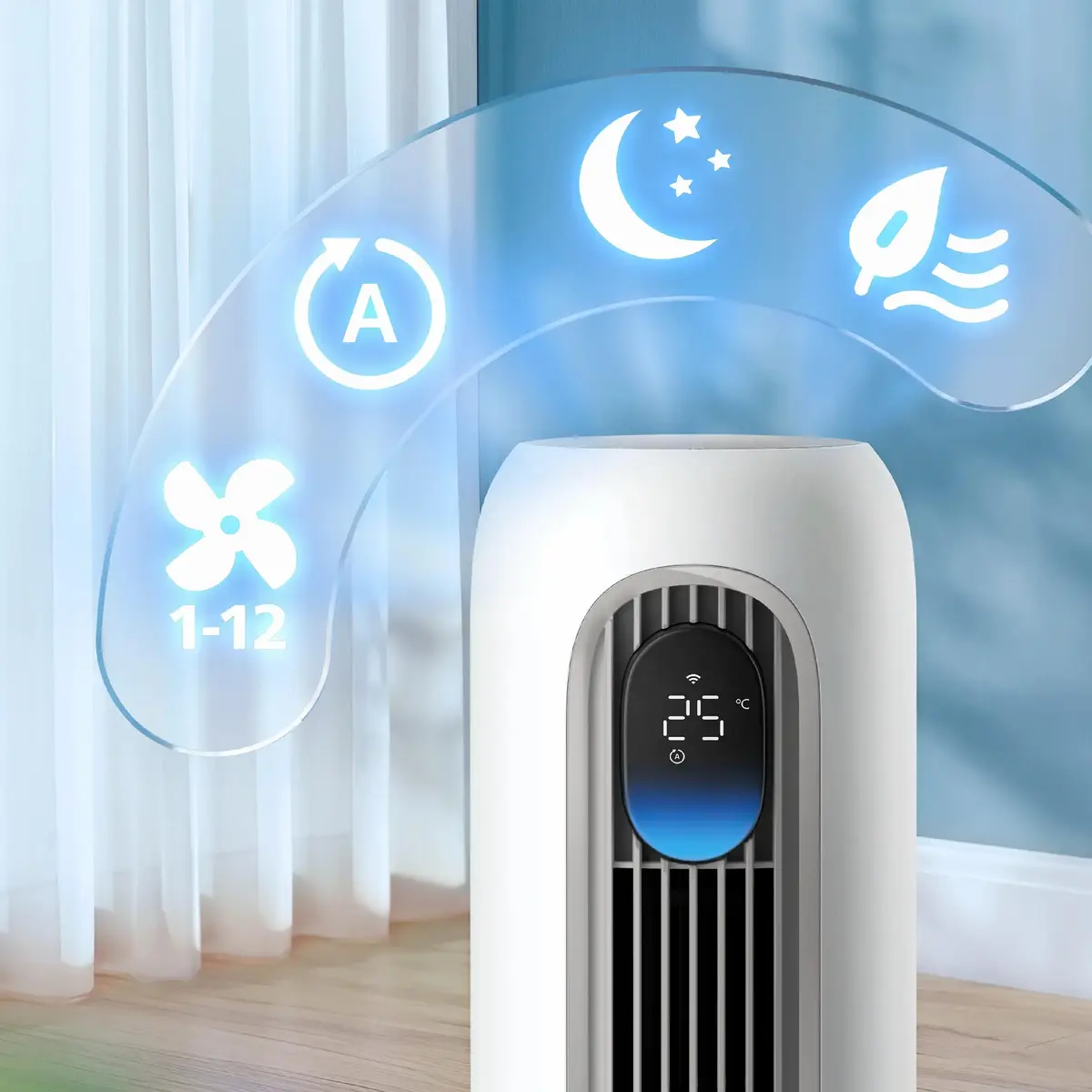 Башенный вентилятор Philips CX7550/00 Photo 3