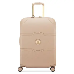 Чемодан Delsey CHATELET AIR 2.0, жесткий корпус, 73 л, поликарбонат, бежевый