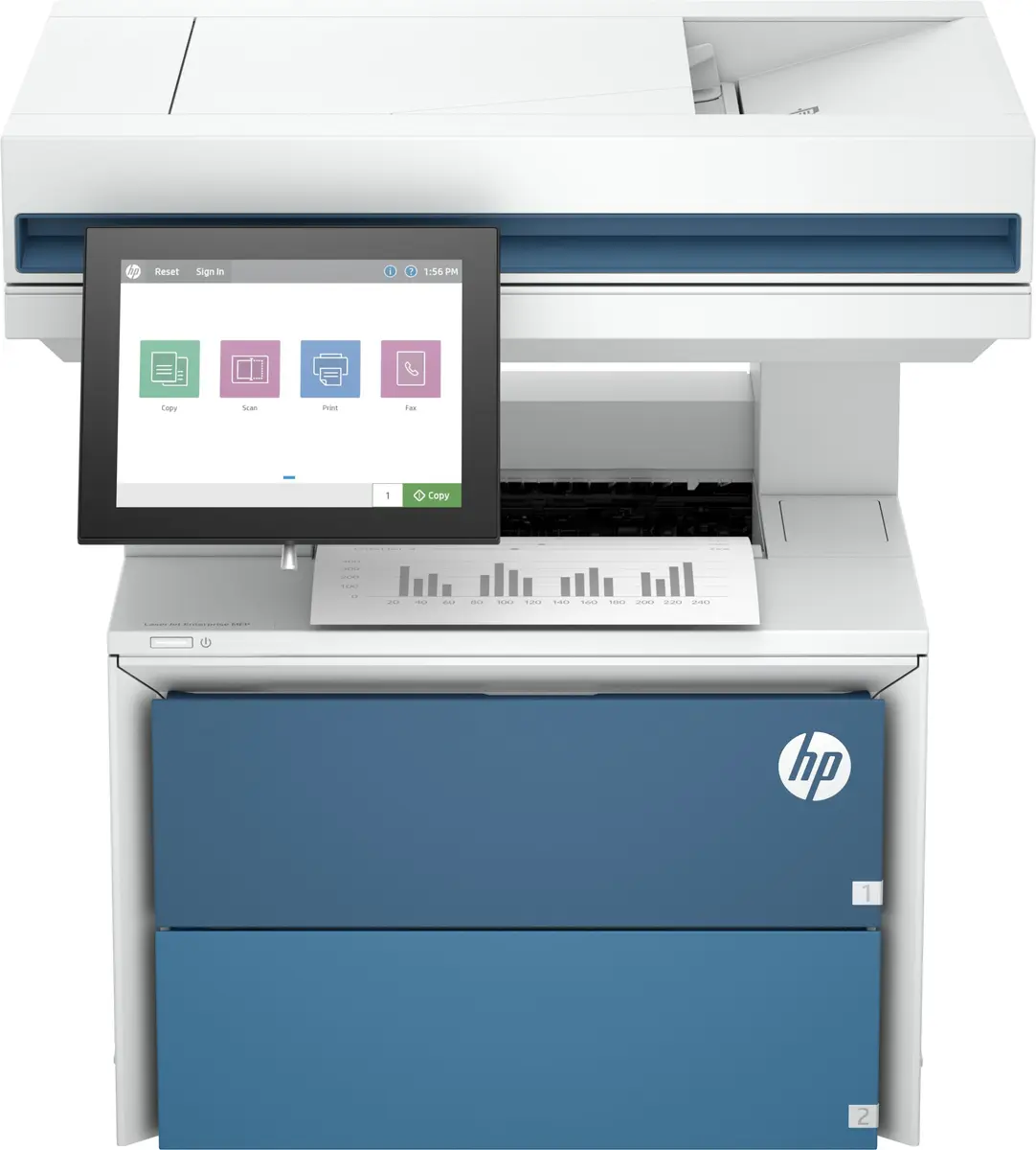 HP LaserJet Enterprise MFP 5602dn daudzfunkciju printeris Photo 4