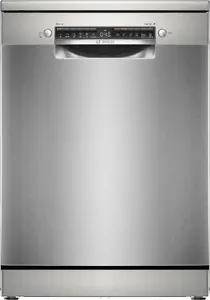 Bosch SMS4HVI14E Freestanding Dishwasher with 14 Place Settings, Home Connect, 46 dB Noise Level, Energy Class C, and Stainless Steel Finish