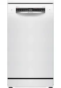 Посудомоечная машина Bosch Serie 4 SPS4HMW13E Отдельно стоящая Узкая 45 см 10 комплектов Белая Класс энергопотребления D 44 дБ Home Connect