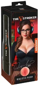 Rebel V-Stroker Hannah Masturbator with Textured Pleasure Tunnel