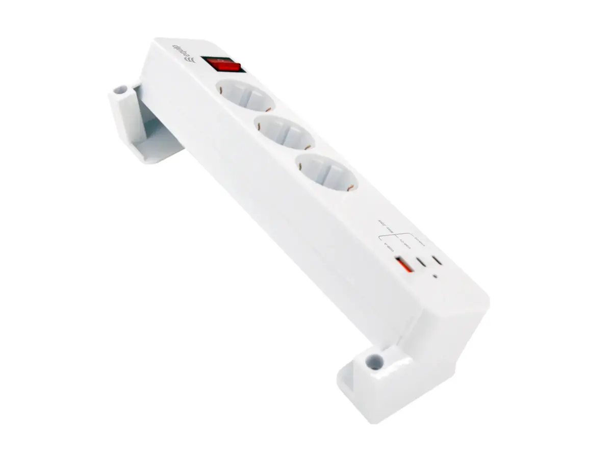 Сетевой фильтр Equip с 3 розетками и USB Photo 2